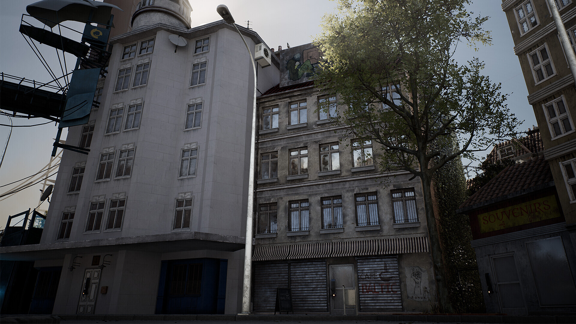 3D-художник обновил дизайн площади у вокзала Сити-17 в Half-Life 2