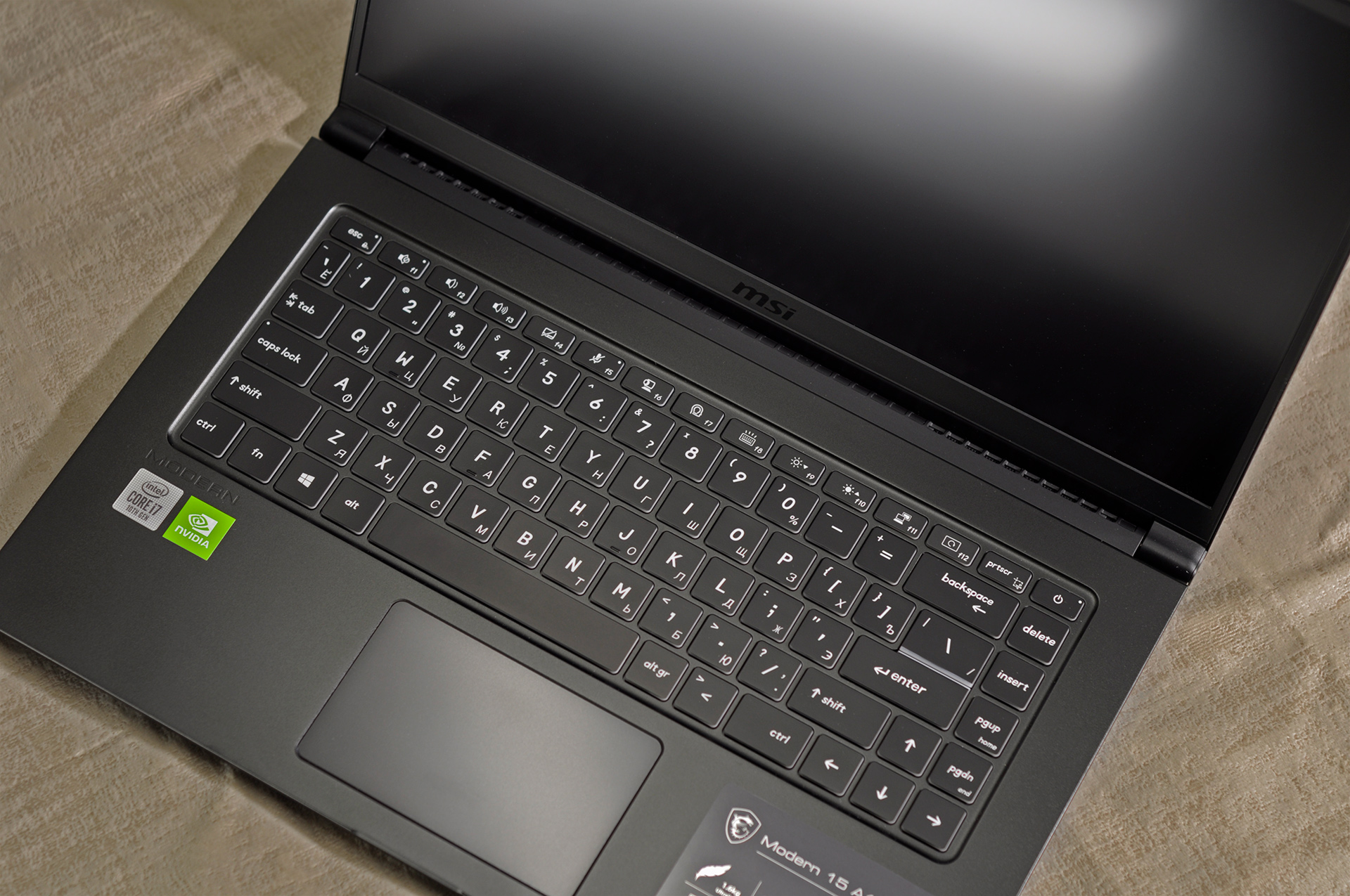 Обзор ноутбука MSI Modern 15 A10RB — бюджетное решение для работы