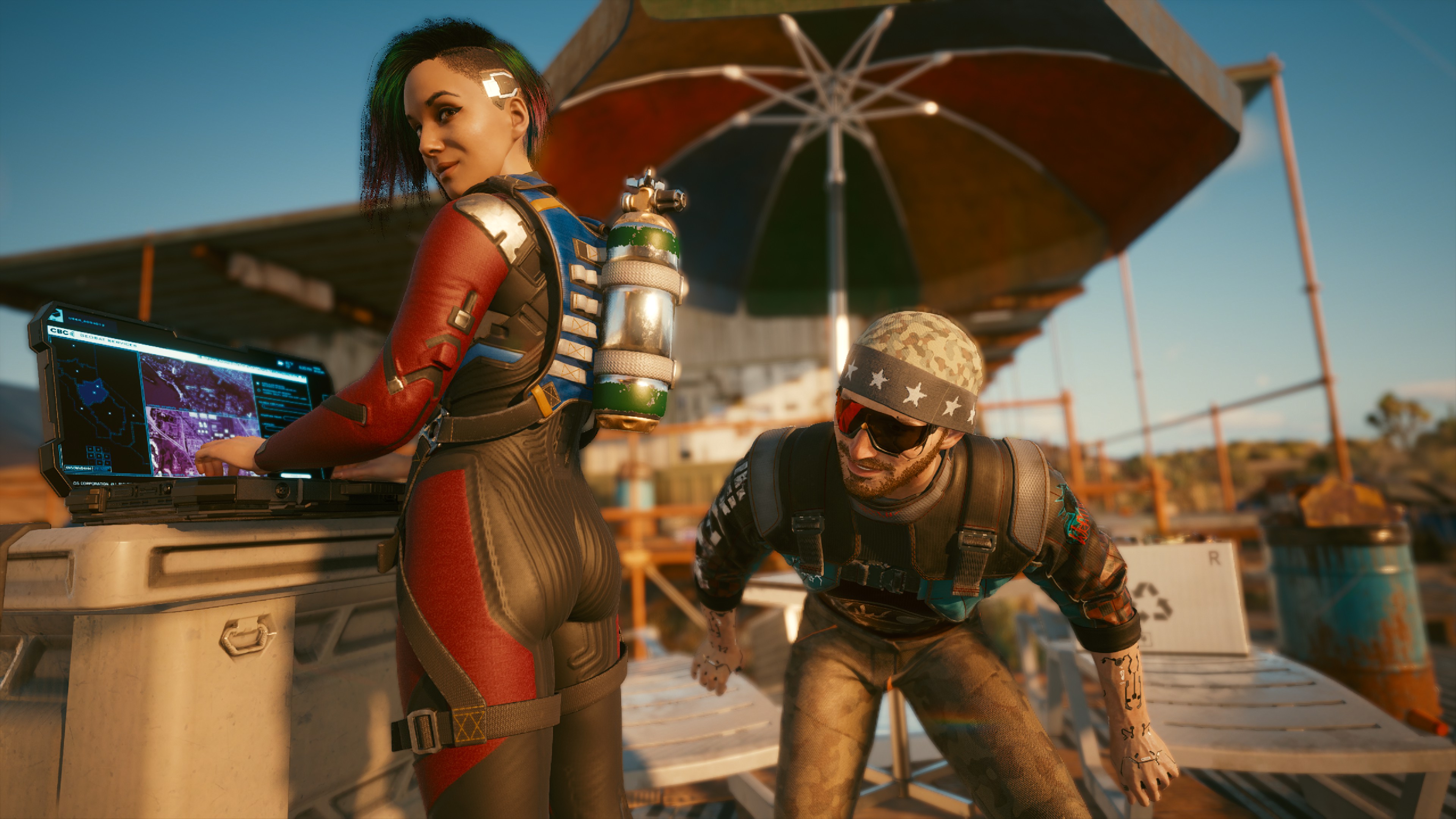 Cyberpunk 2077 burya