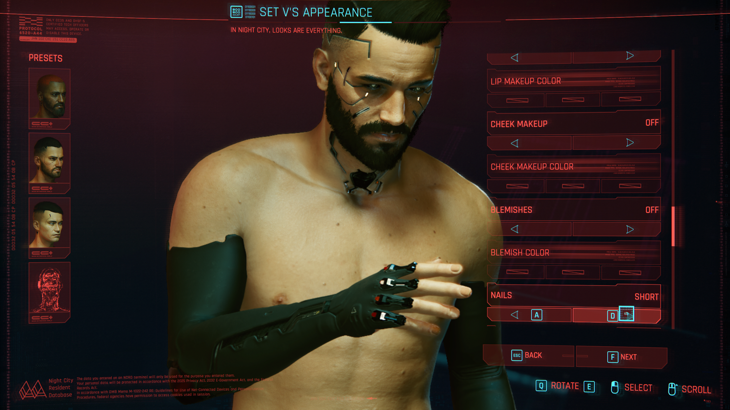 Как при помощи модов Cyberpunk 2077 сделать из Ви настоящего киберпанкового персонажа