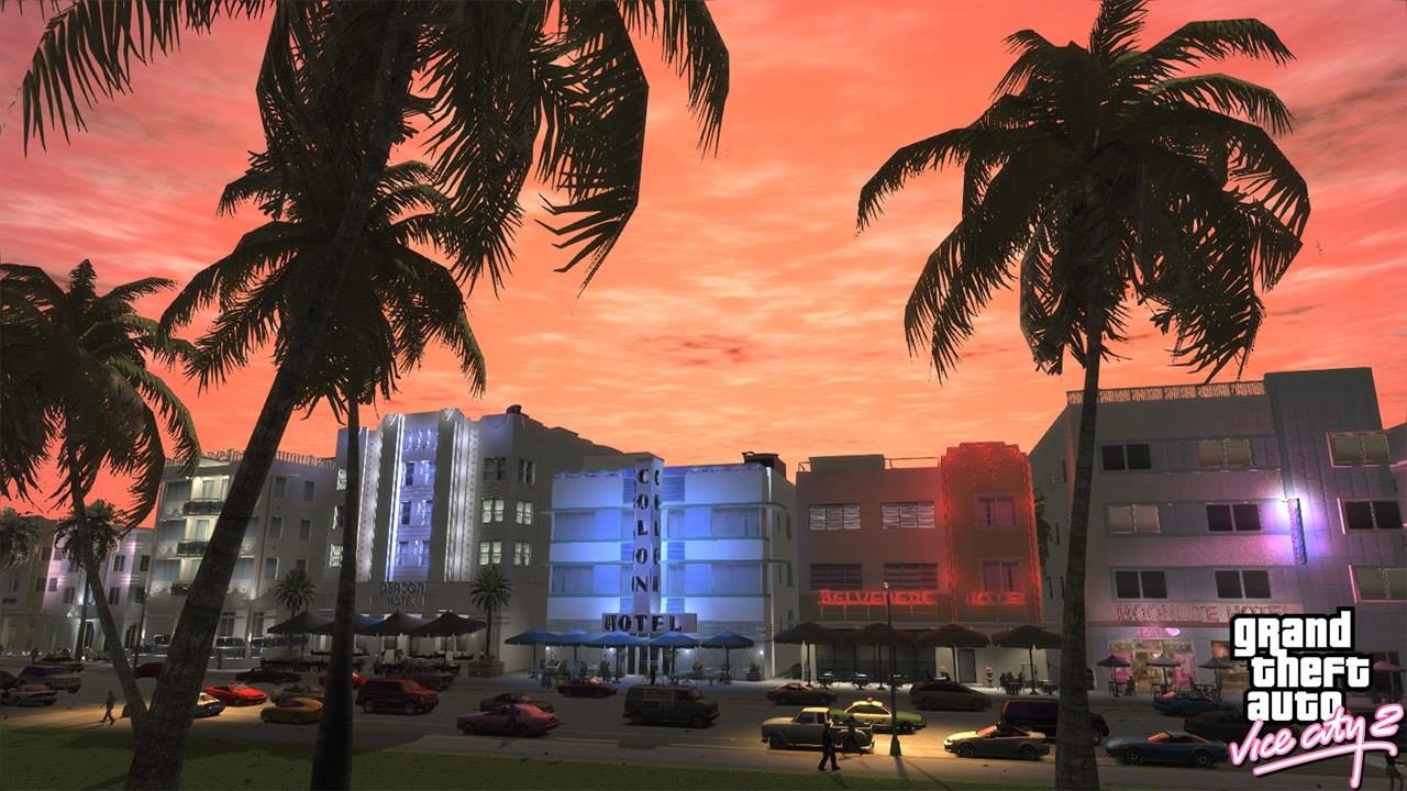 Гта вай сити. ГТА Вайс Сити город. ГТА Вайс Сити 2. ГТА vice City город. Город из Вайс Сити.