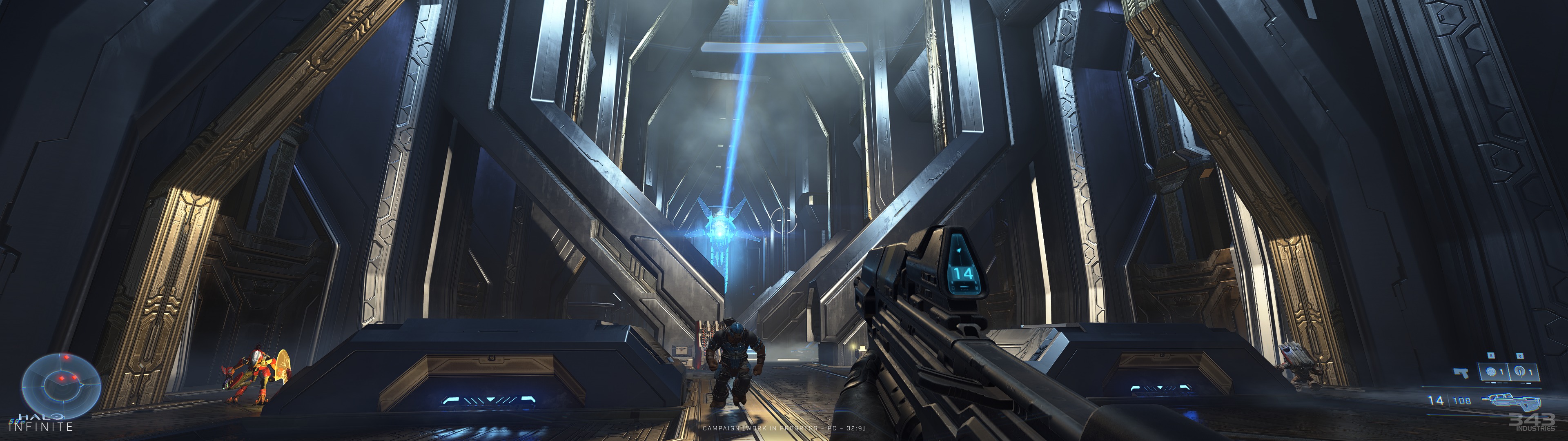 Ультраширокие скриншоты Halo Infinite и детали PC-версии шутера