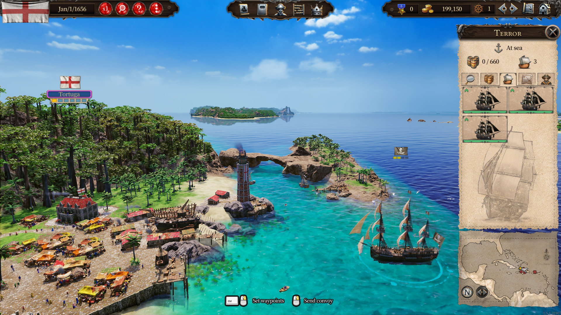 В новом аддоне Port Royale 4 можно будет создать свою пиратскую республику