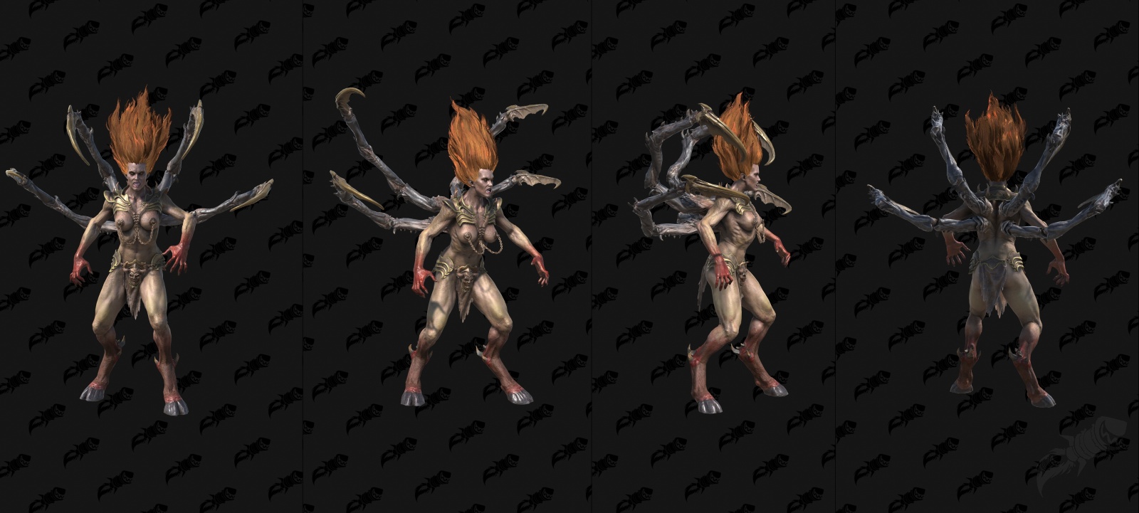 Сравнение моделей врагов Diablo 2 Resurrected с оригинальными версиями