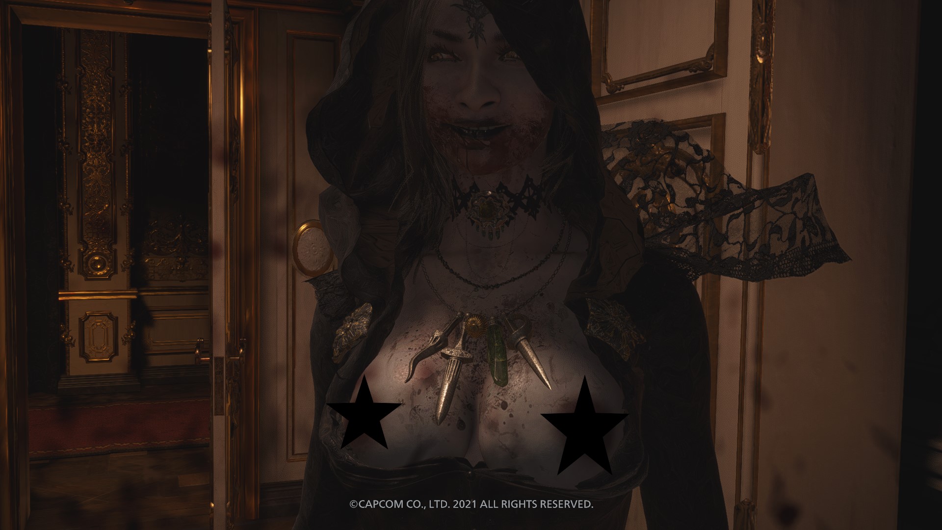 Для Resident Evil Village вышел первый голый мод — раздели дочек Димитреску
