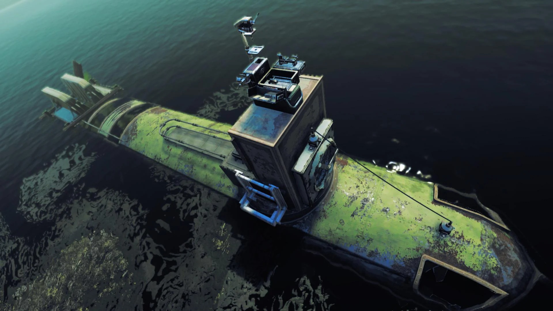 Fallout 4 как попасть на подводную лодку фото 24
