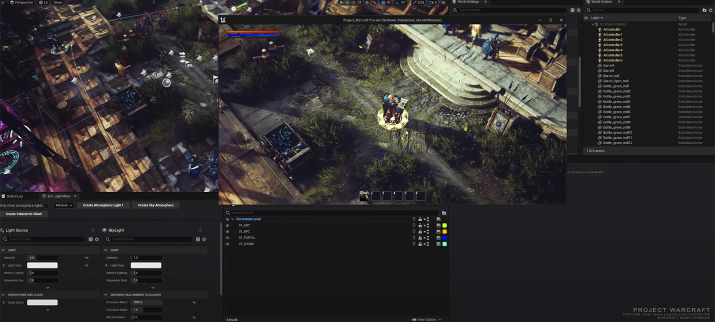 Warcraft 3 перенесли на Unreal Engine 5 — вот какой должна была быть Reforged