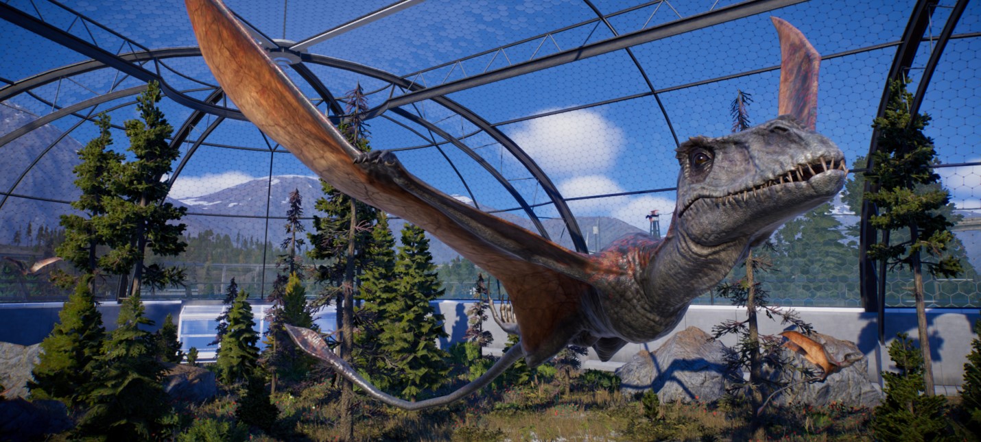 Detalhes dos dois modos de jogo principais no jogo Jurassic World Evolution 2