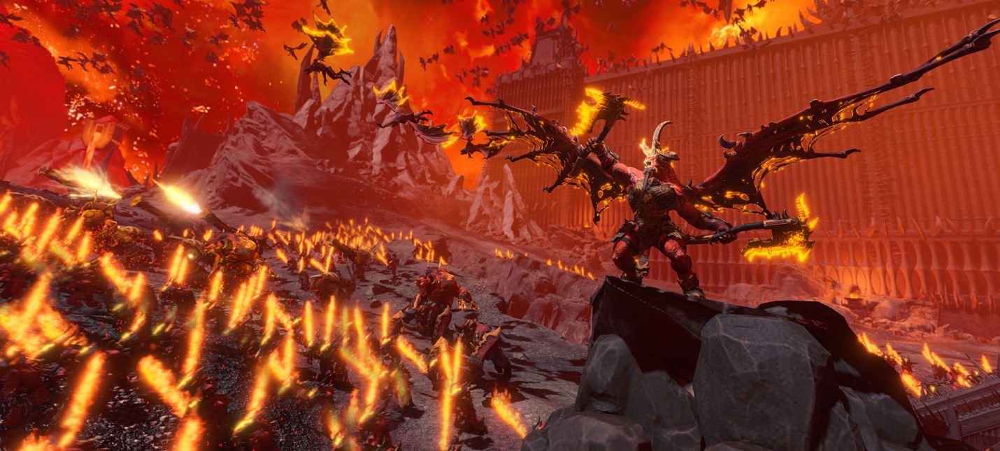 Пукающие огры с пушками и армии Катая и Кхорна в трейлерах Total War: Warhammer 3