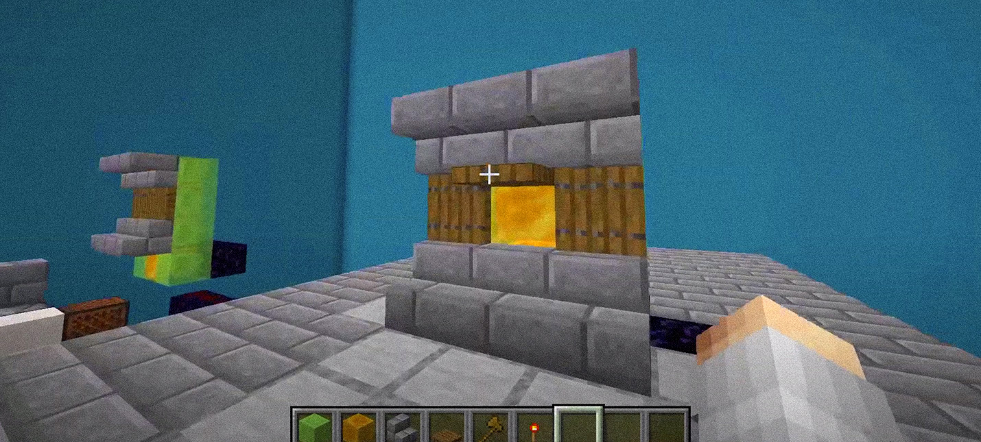 Игрок Minecraft показал секретный вход, спрятанный в секретном входе