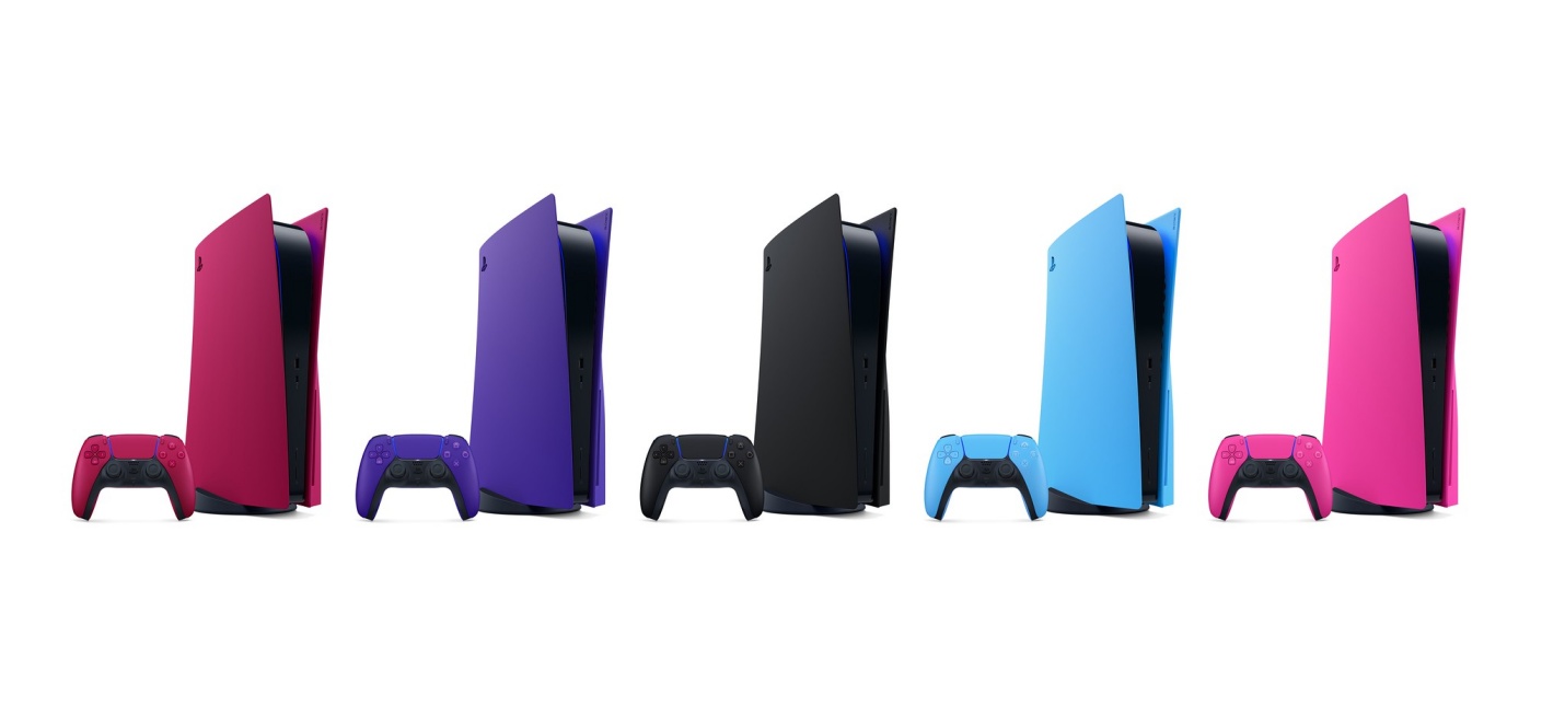 Sony представила боковые панели для PS5 и DualSense в новых цветах - Shazoo