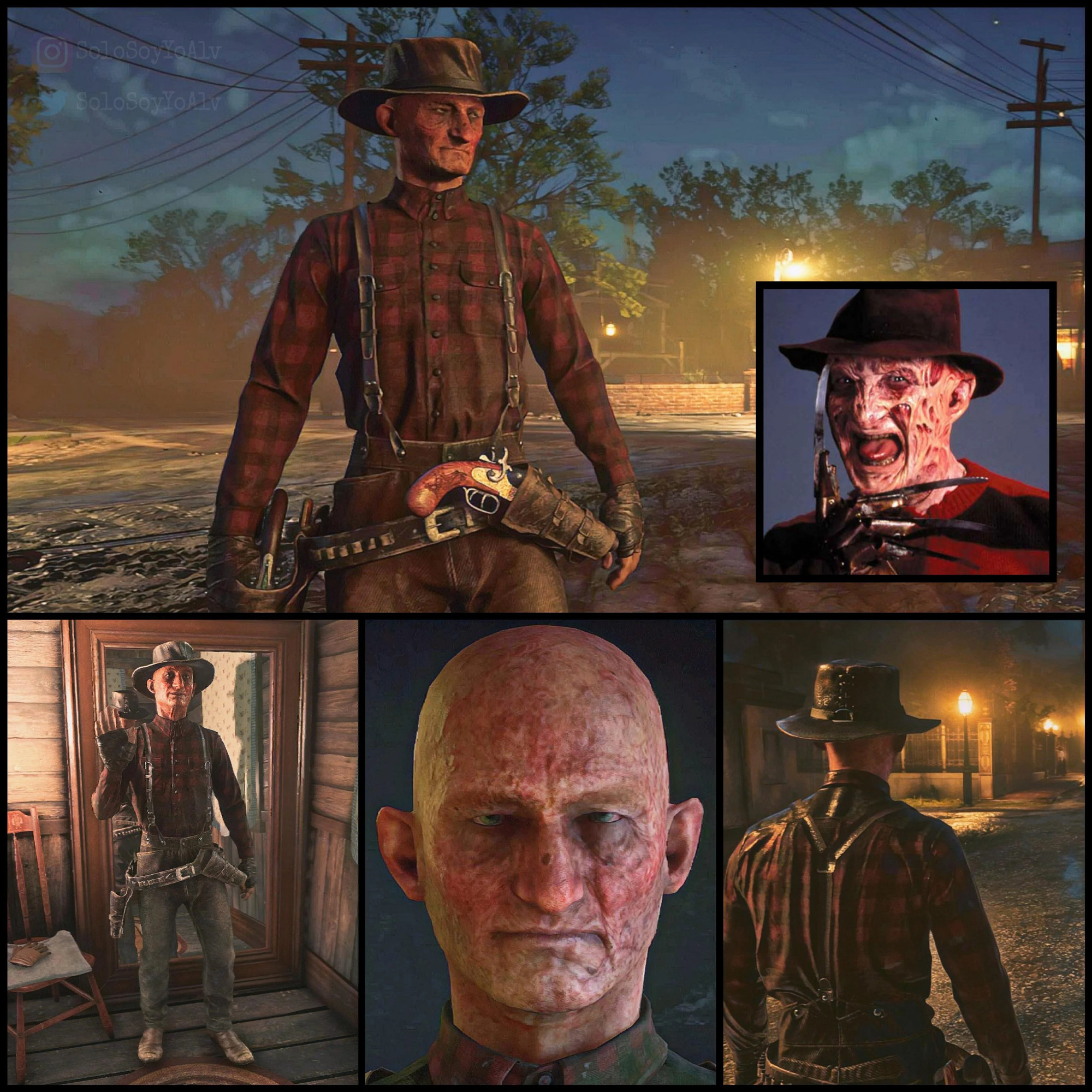 Игрок Red Dead Redemption 2 создал в игре Доктора Осьминога и других персонажей из фильмов
