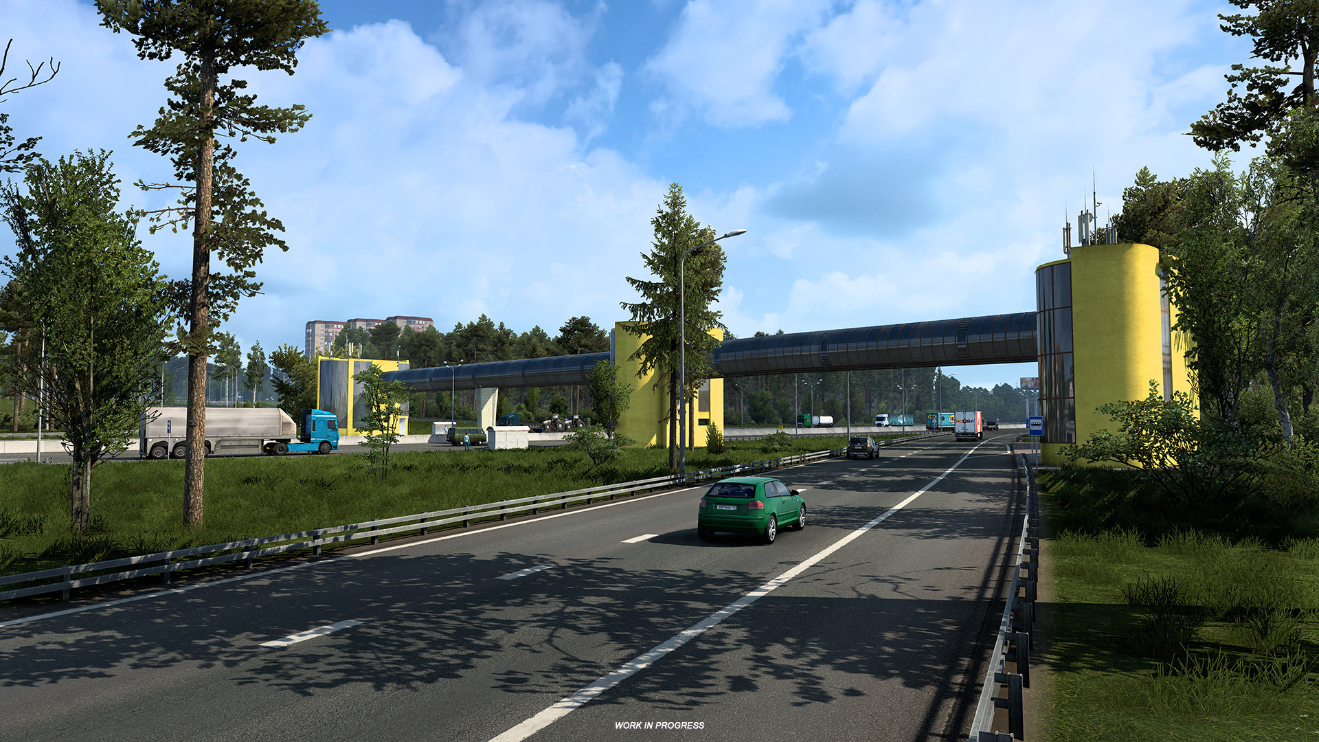 Очень много скриншотов дополнения "Сердце России"  для Euro Truck Simulator 2