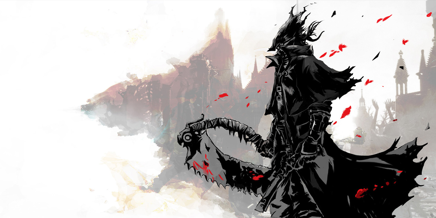 Bloodborne™ арт с надписью