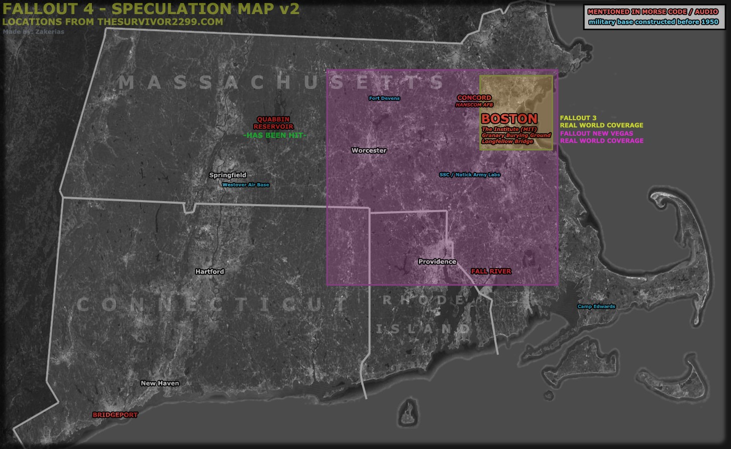 Fallout 4 руины бостонского аэропорта карта фото 16