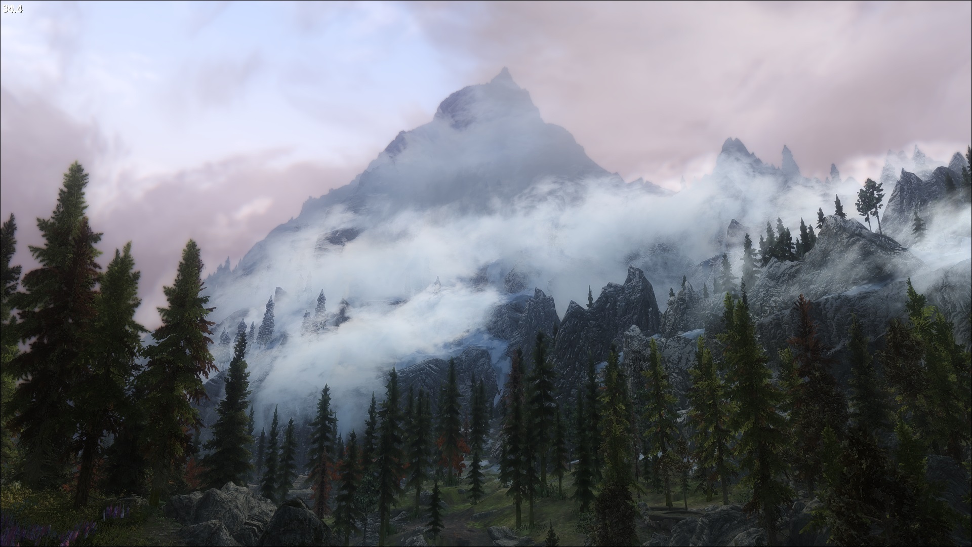 Скайрим мод Realistic Lighting Overhaul