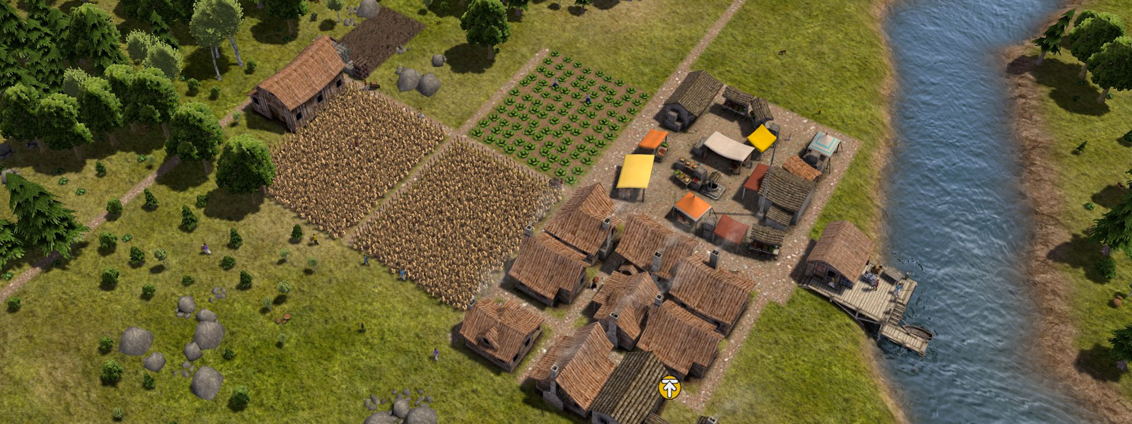 Banished сколько фермеров на поле