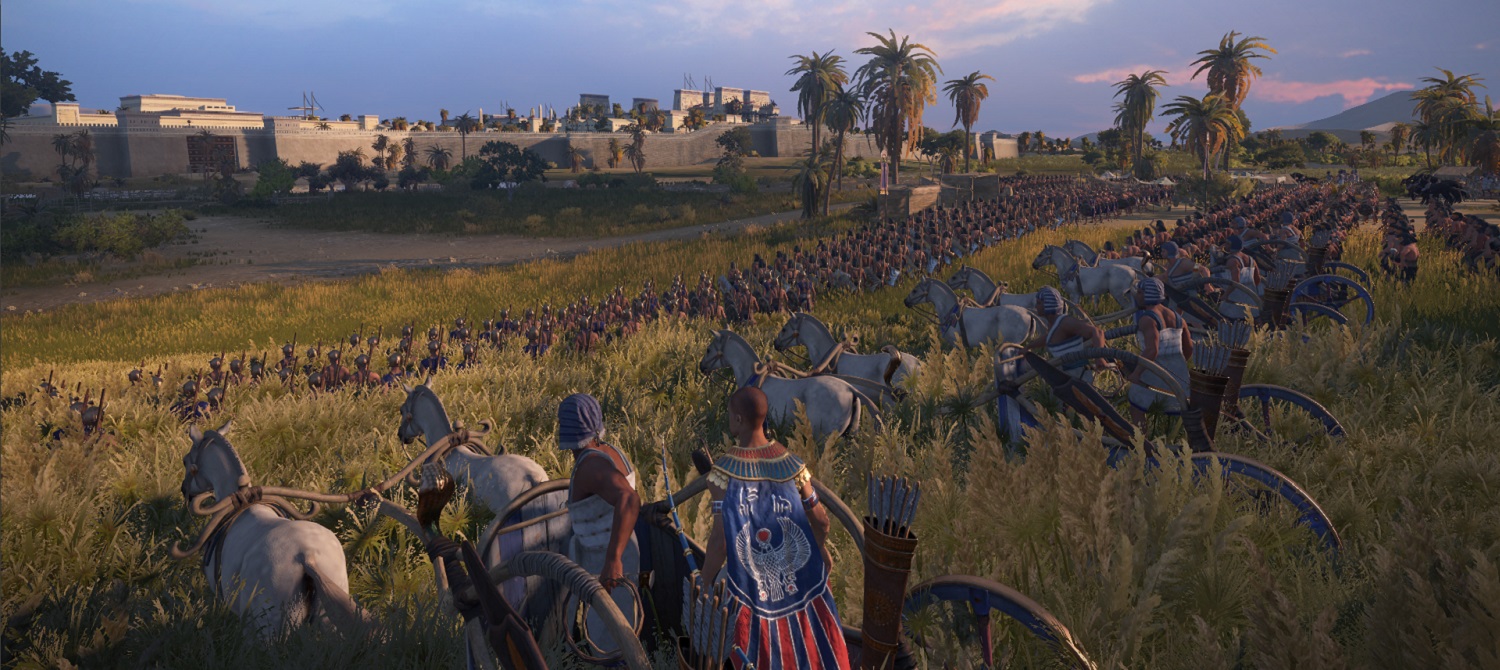 Египетские лидеры в обзорном ролике Total War: Pharaoh