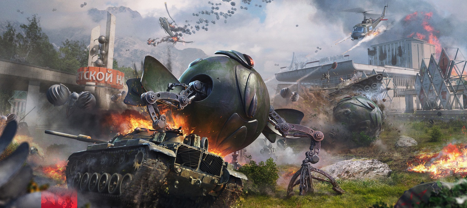 В War Thunder добавили Ежиху и Пчелу из Atomic Heart В War Thunder добавили Ежиху и Пчелу из Atomic Heart