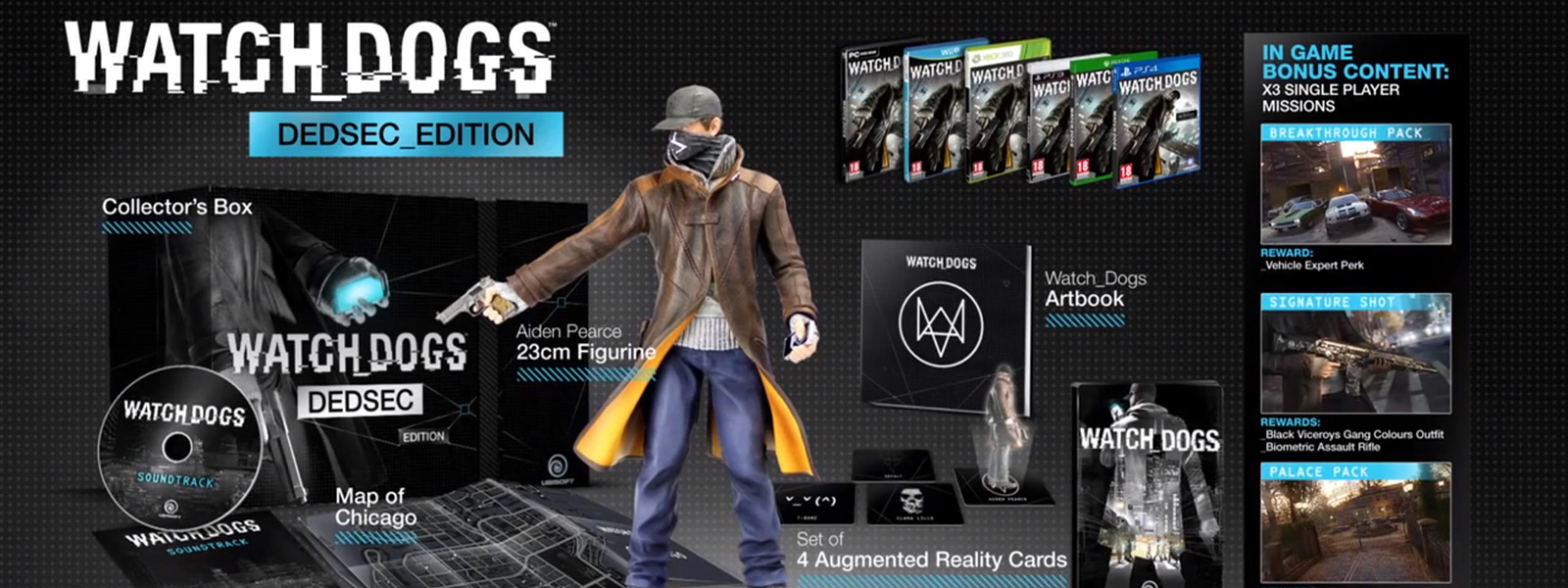 Watch dogs edition. Watch Dogs DEDSEC Edition Xbox 360. Вотч догс 3 коллекционное издание. Watch Dogs Vigilante Edition. Watch Dogs карточки Collector Edition.