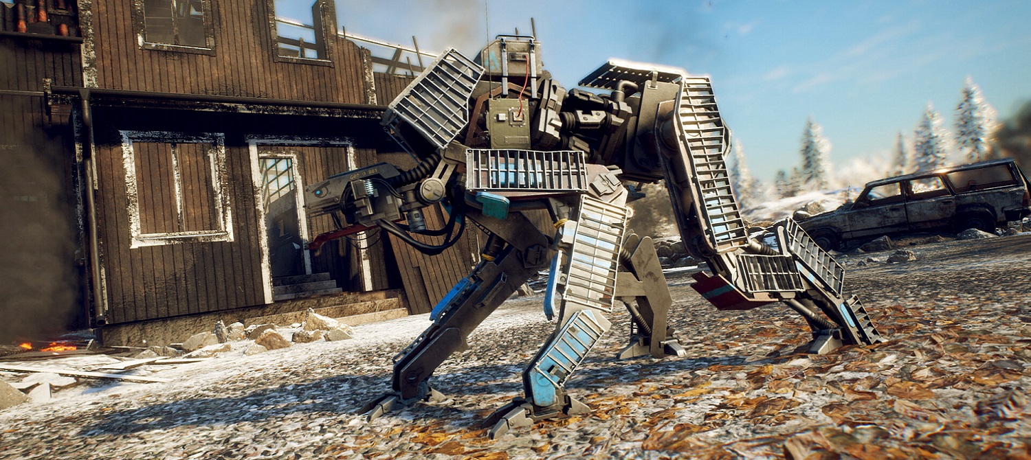 Для Generation Zero вышло бесплатное обновление с робопсом-компаньоном