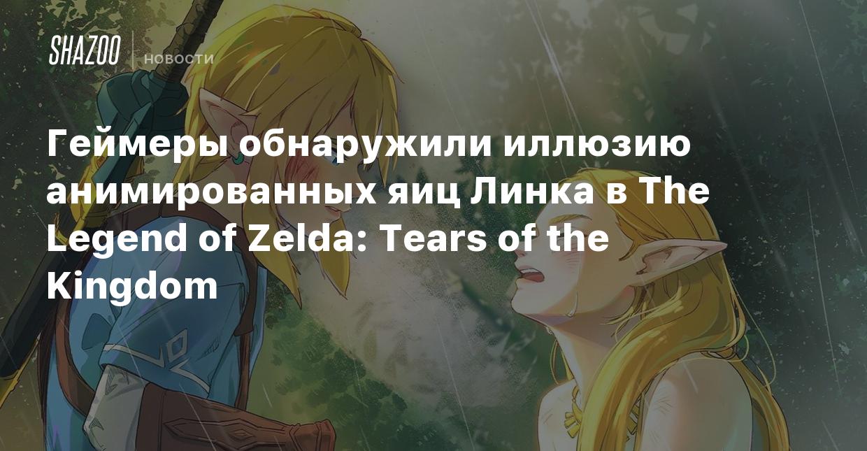 Геймеры обнаружили иллюзию анимированных яиц Линка в The Legend of Zelda:  Tears of the Kingdom - Shazoo