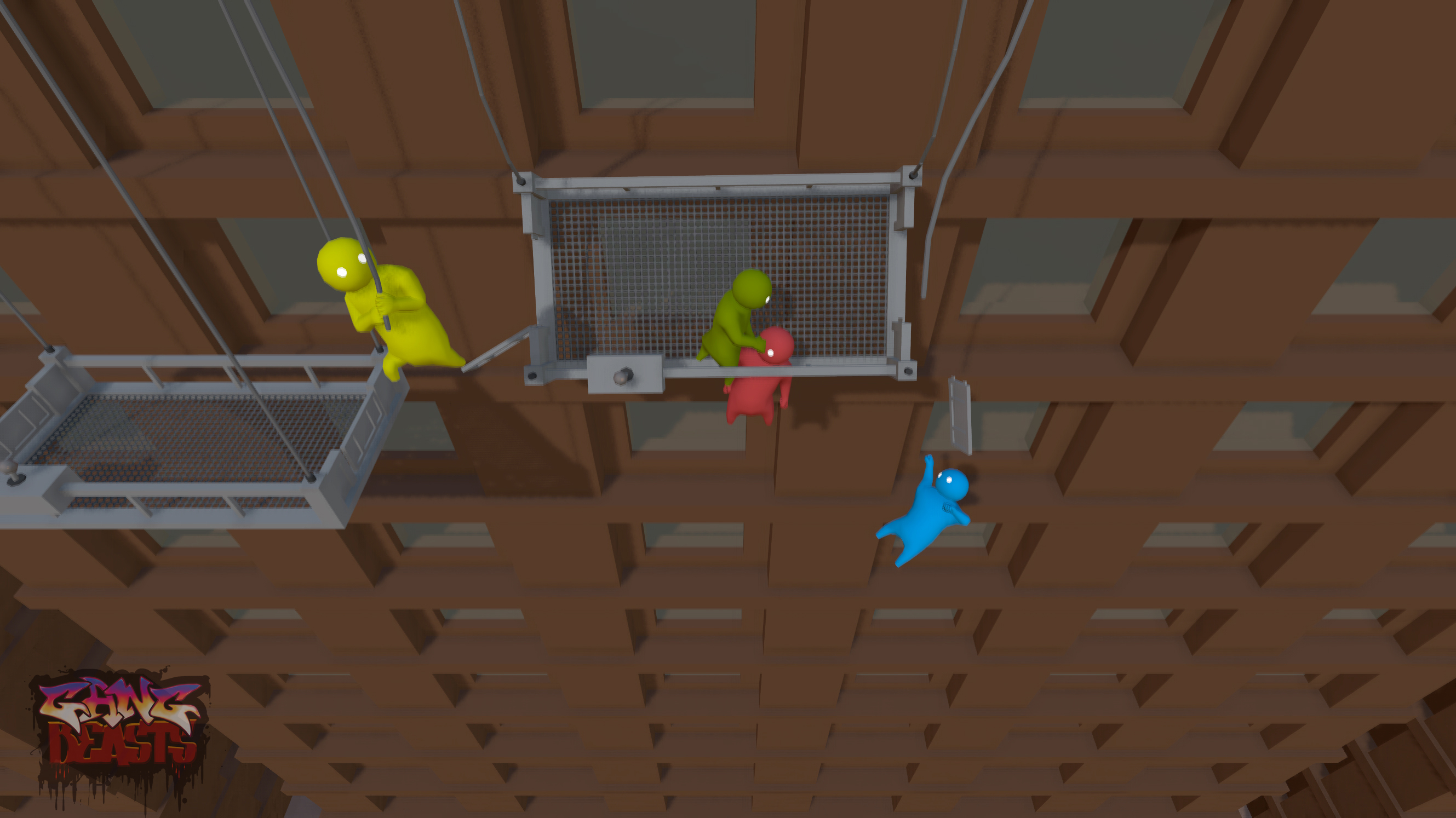 Избей желейного друга в Gang Beasts - Shazoo