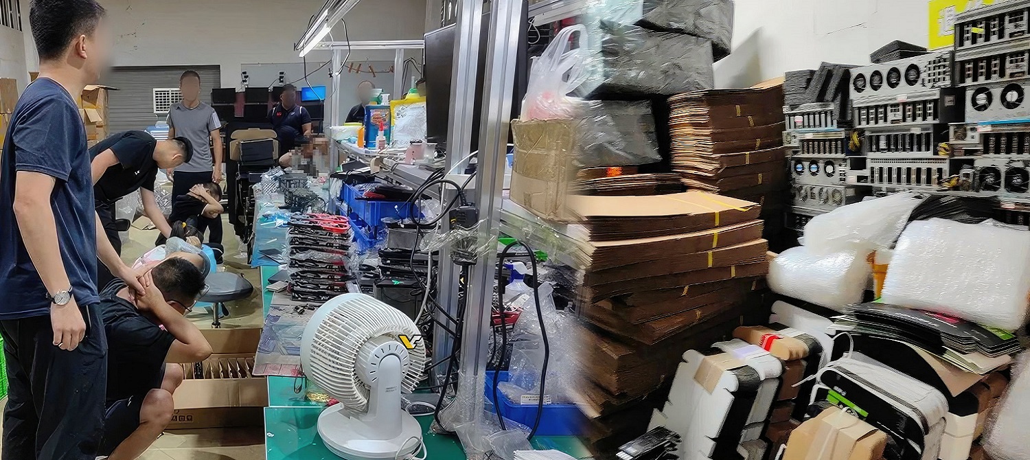 В Китае арестовали мошенников, которые выдавали видеокарты после криптомайнинга за новые