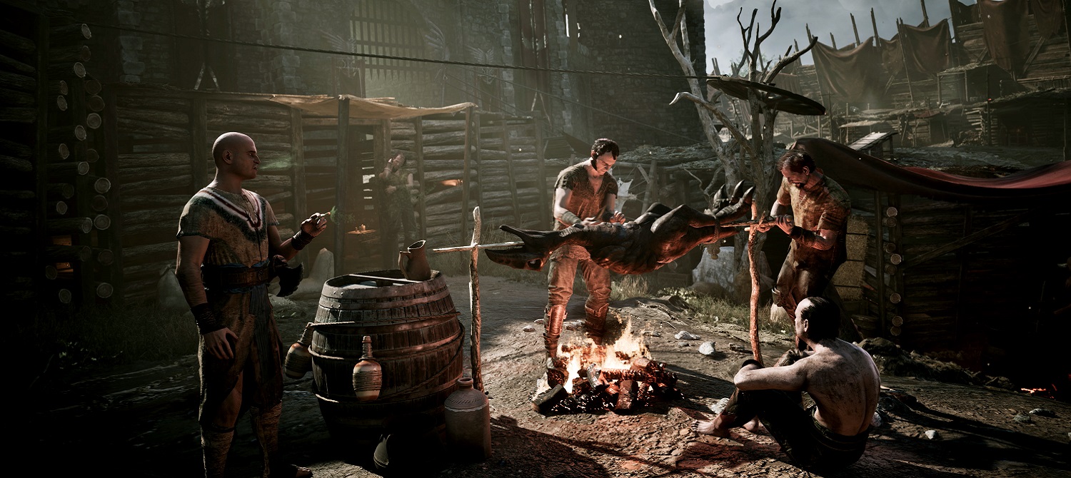 Старый Лагерь на новом скриншоте ремейка «Готики»