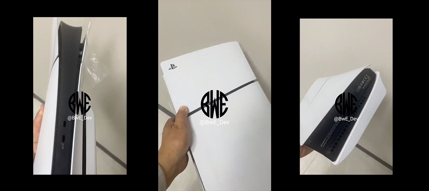 Видео с предполагаемой PS5 Slim