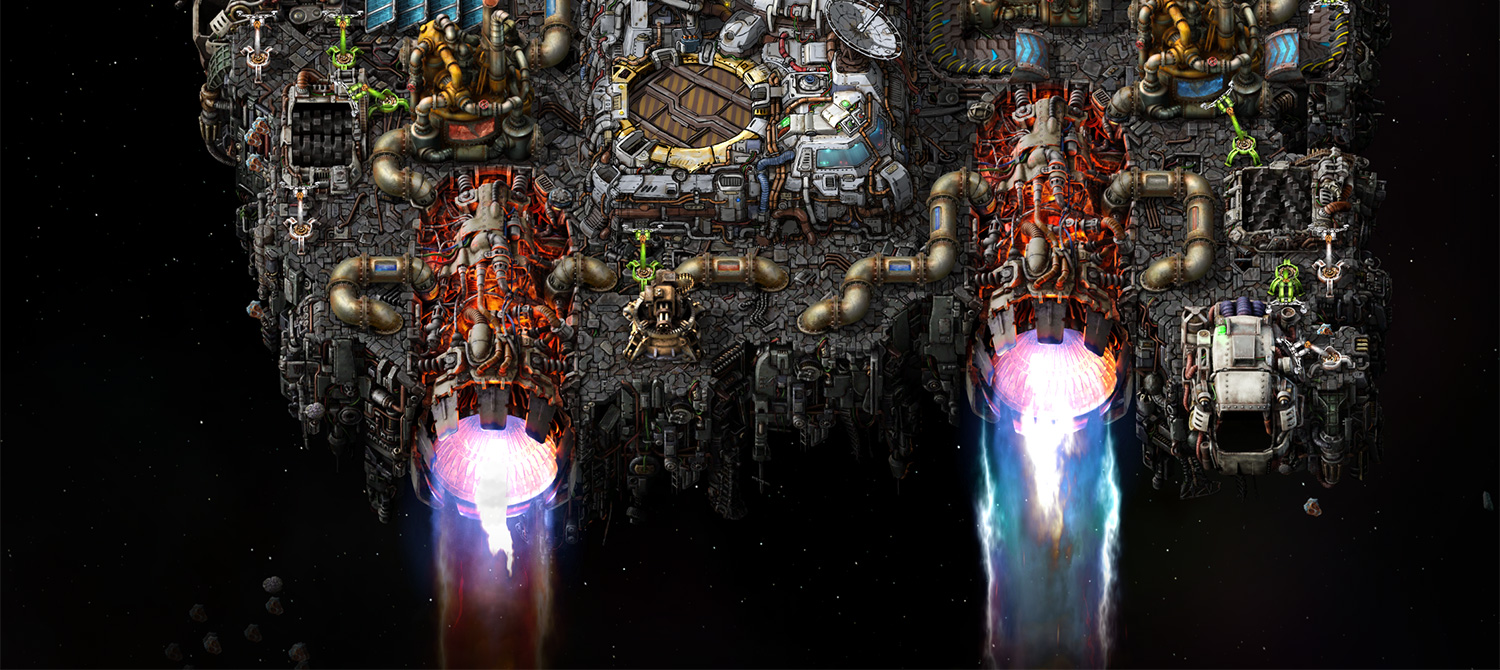 Первое дополнение к Factorio посвящено космосу