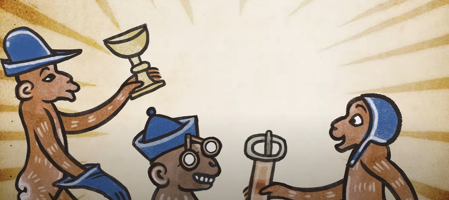 Тактическая игра Inkulinati про рисованных пердящих животных получила дополнение с обезьянами Тактическая игра Inkulinati про рисованных пердящих животных получила дополнение с обезьянами