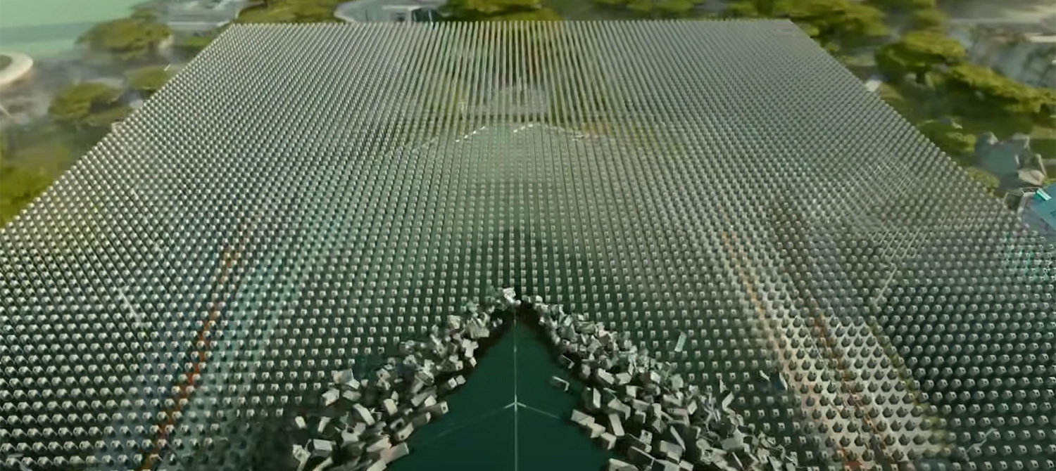 10000 молочных пакетов обрушились на город в Starfield для демонстрации физического движка игры