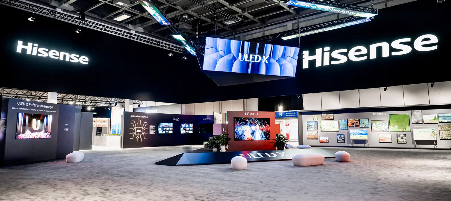 Hisense представила на IFA 2023 новую концепцию «Экраны, операционная система и платформа»