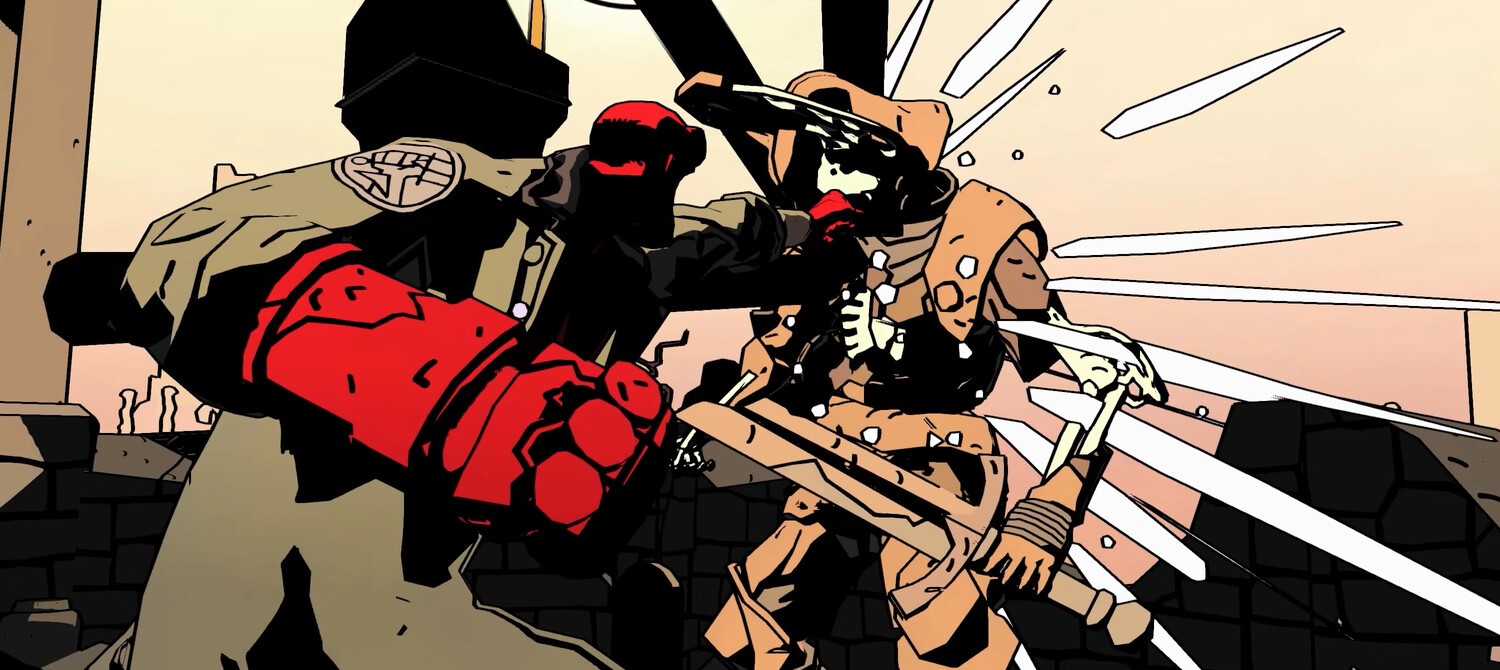 Первые 16 минут Hellboy Web of Wyrd Первые 16 минут Hellboy Web of Wyrd