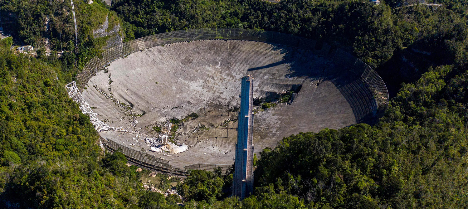 Образовательный центр на месте обсерватории Аресибо начнет работу в 2024 году