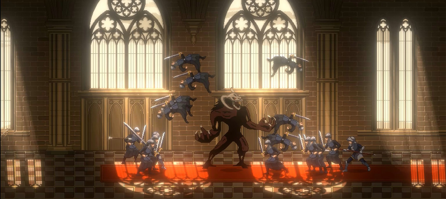 Necrofugitive — смесь Carrion и Castlevania, где ваши враги ставят ловушки и учатся на ваших ошибках