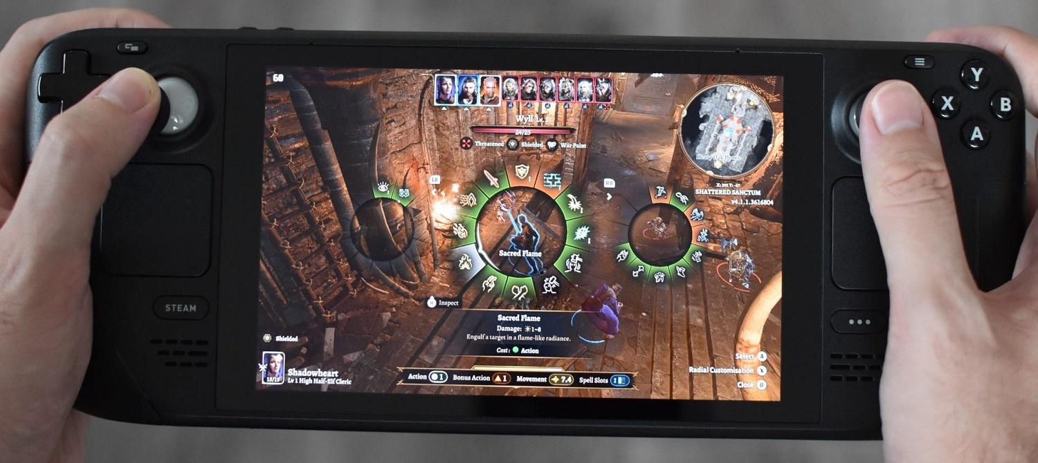 Baldur’s Gate 3 и Starfield стали самыми популярными играми на Steam Deck в сентябре