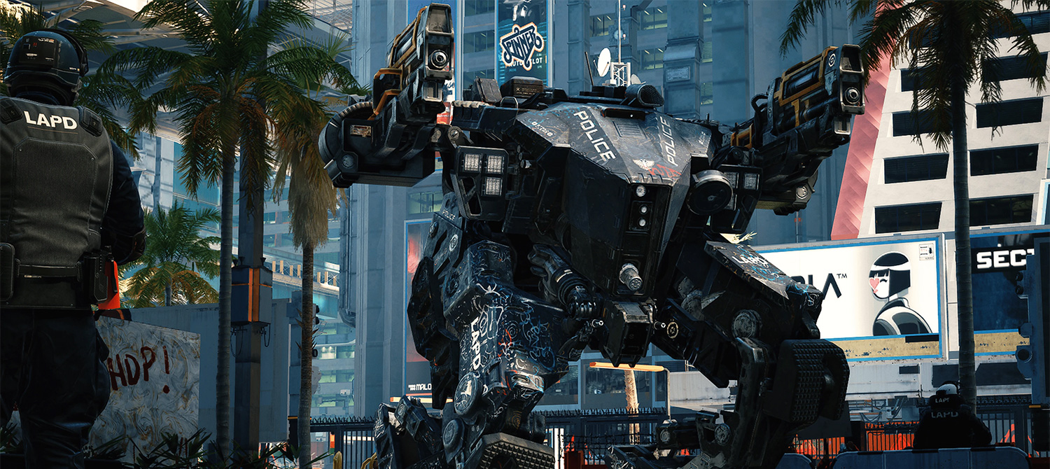 Новый мод для Cyberpunk 2077 версии 2.0 еще более улучшает систему полиции