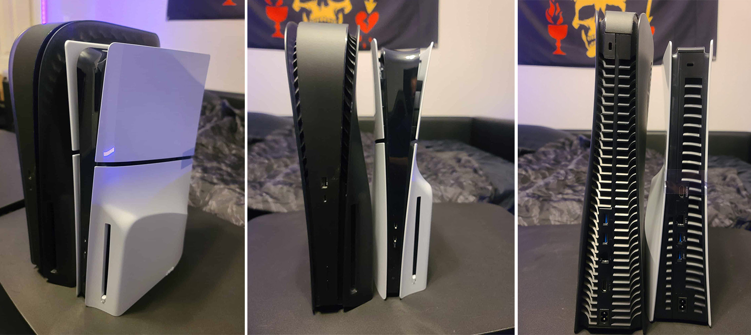 Playstation 5 slim сравнение. Сравнение ps5 и ps5 Slim.