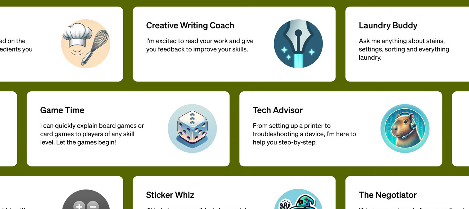 OpenAI представила настраиваемые ИИ-боты GPT