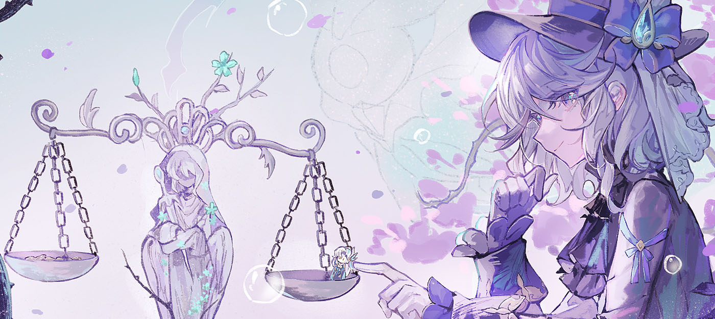 Грустный и веселый трейлеры Фурины из Genshin Impact