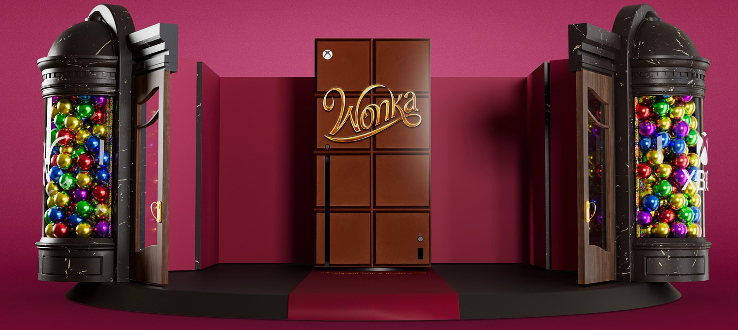 Microsoft представила Xbox Series X в стиле фильма «Вонка»