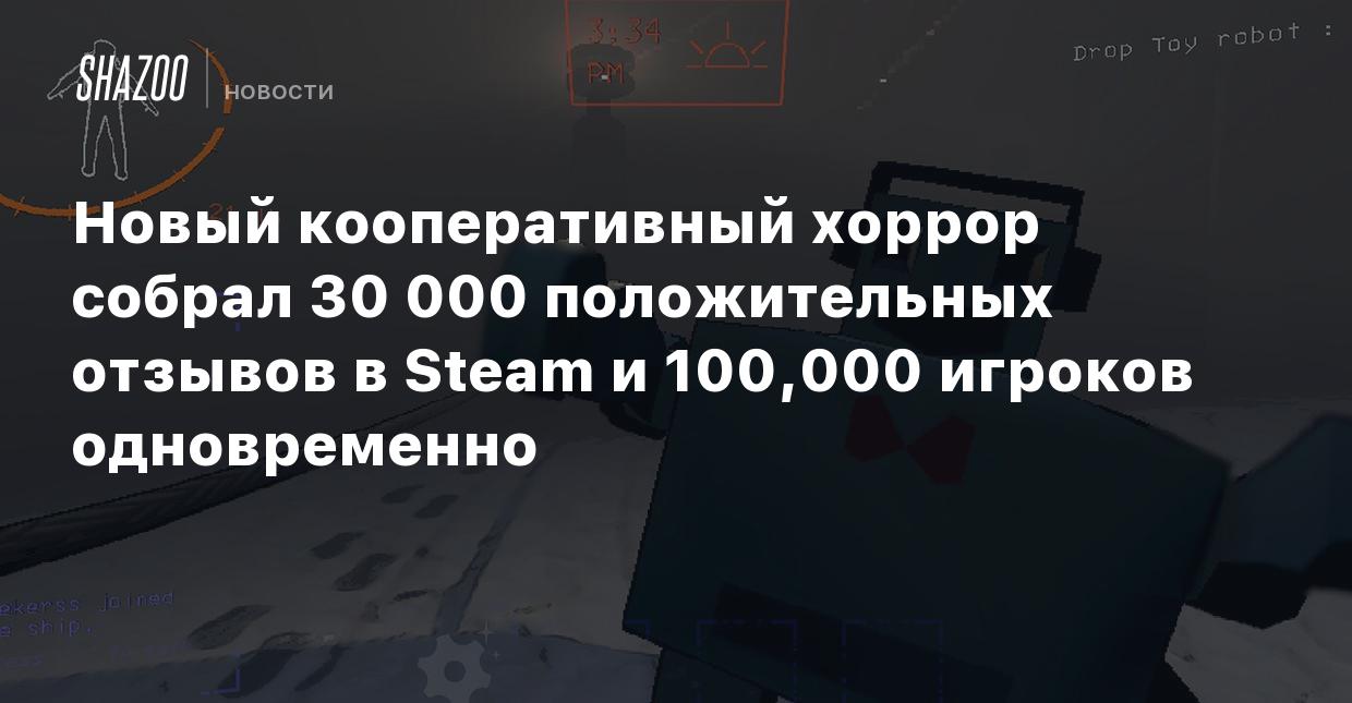 Новый кооперативный хоррор собрал 30,000 положительных отзывов в Steam и  119,000 игроков одновременно - Shazoo