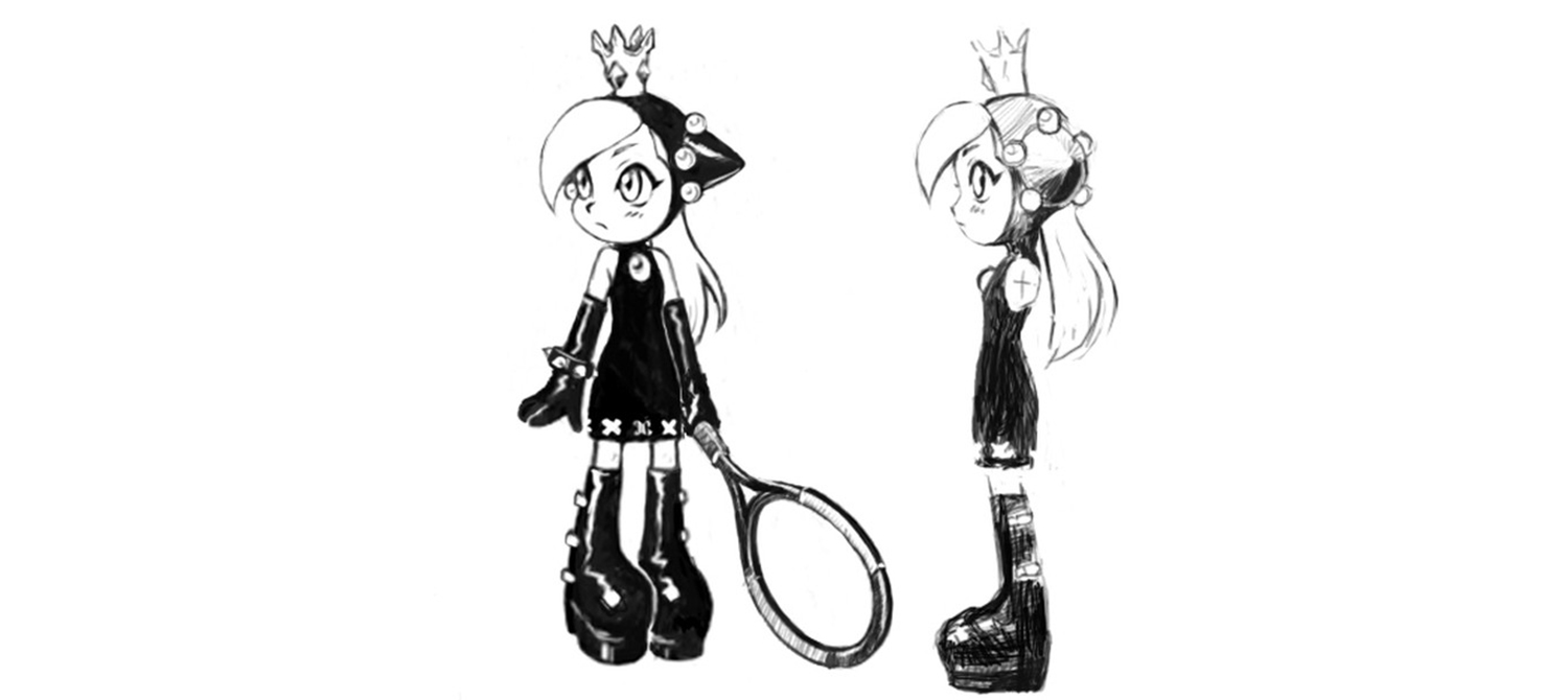 Спустя 19 лет создатель Валуиджи раскрыл неиспользованные эскизы злой Вапич в Mario Tennis