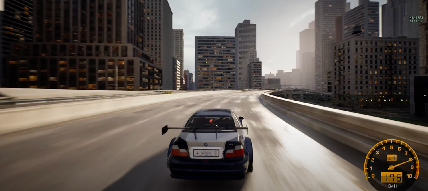 Вот как могла бы выглядеть Need for Speed: Most Wanted на Unreal Engine 5 Вот как могла бы выглядеть Need for Speed: Most Wanted на Unreal Engine 5