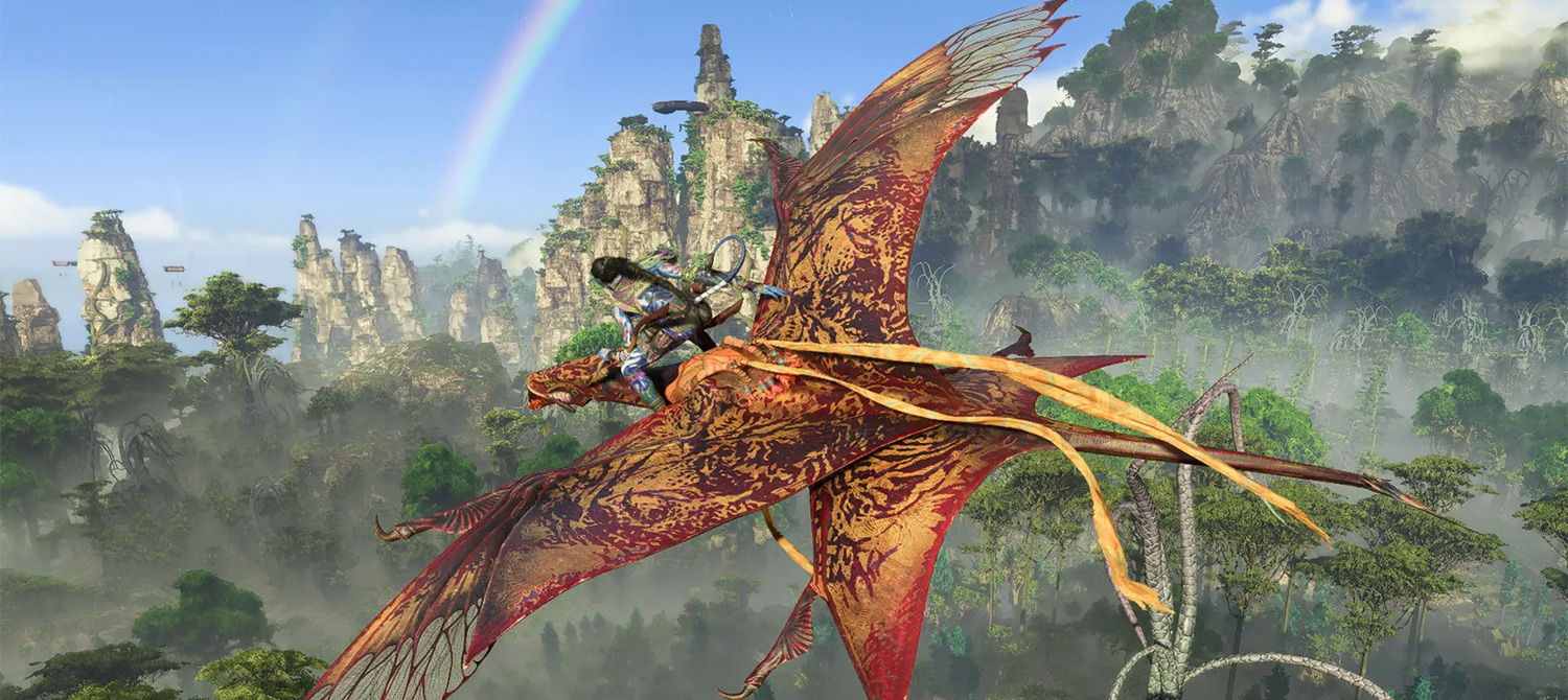 Да, в Avatar: Frontiers of Pandora можно погладить «собаку» Да, в Avatar: Frontiers of Pandora можно погладить «собаку»