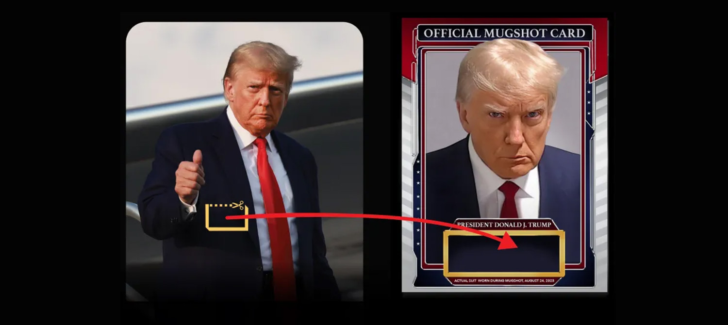 Дональд Трамп продаёт коллекцию NFT со своим магшотом