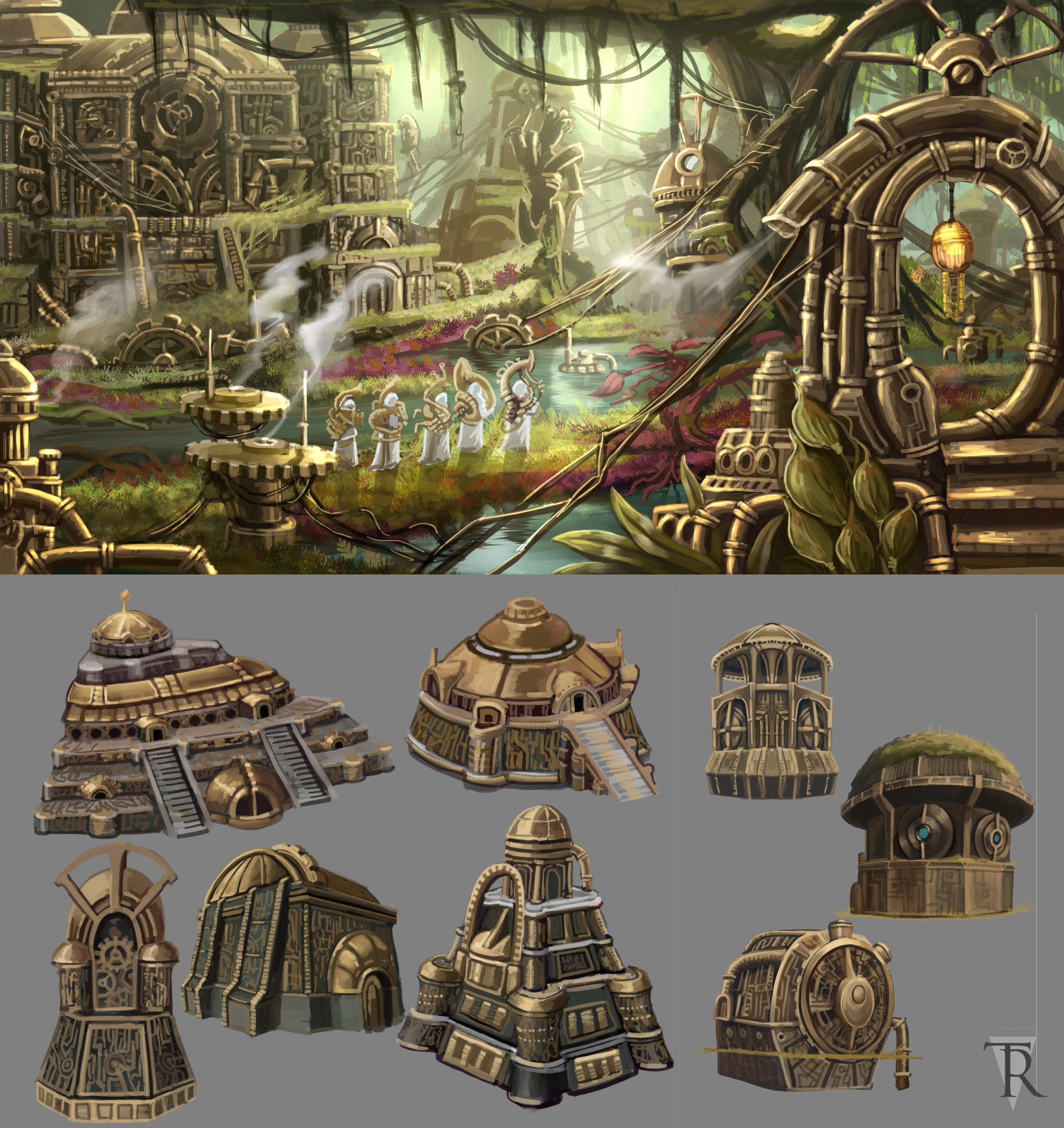 Новые арты от разработчиков мега-мода Tamriel Rebuilt для Morrowind