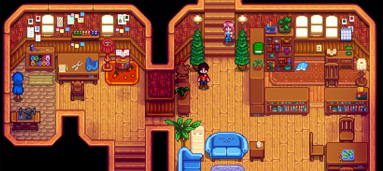 Stardew Valley получила мод для дизайна интерьеров в стиле The Sims 4